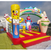 inflatable spongebob bouncer
